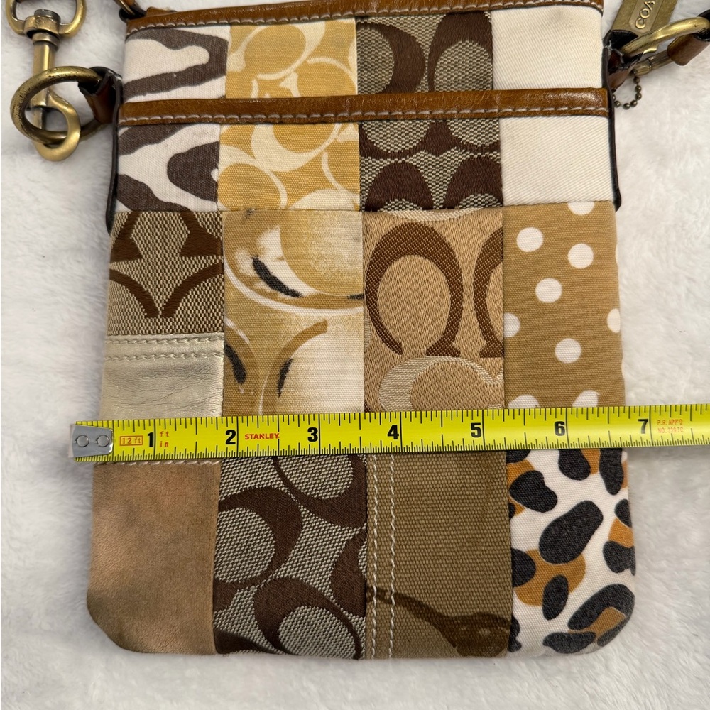 Coach Patchwork Legacy Collection Y2K Swingpack C… - image 10